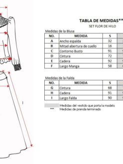 Alternative view of Blusa Flor de hilo