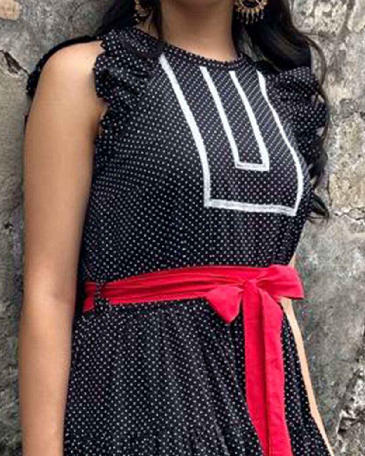 Vestido Dalia Roja - Image 3