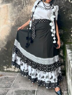 Set tradicional de huipilitos con Polka Dots